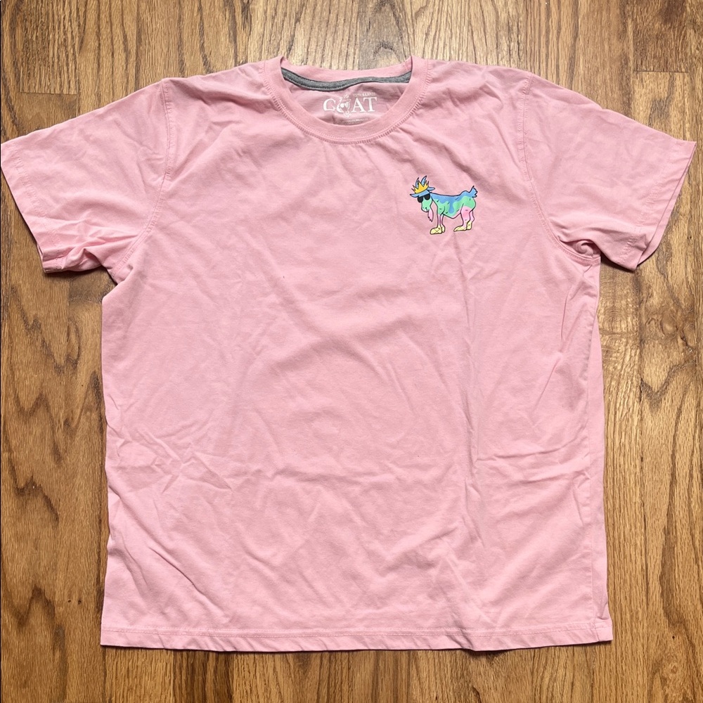 GOAT USA Kids Pink T-Shirt
